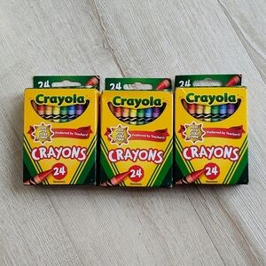 Crayola 24 Count Crayon Boxes Trio